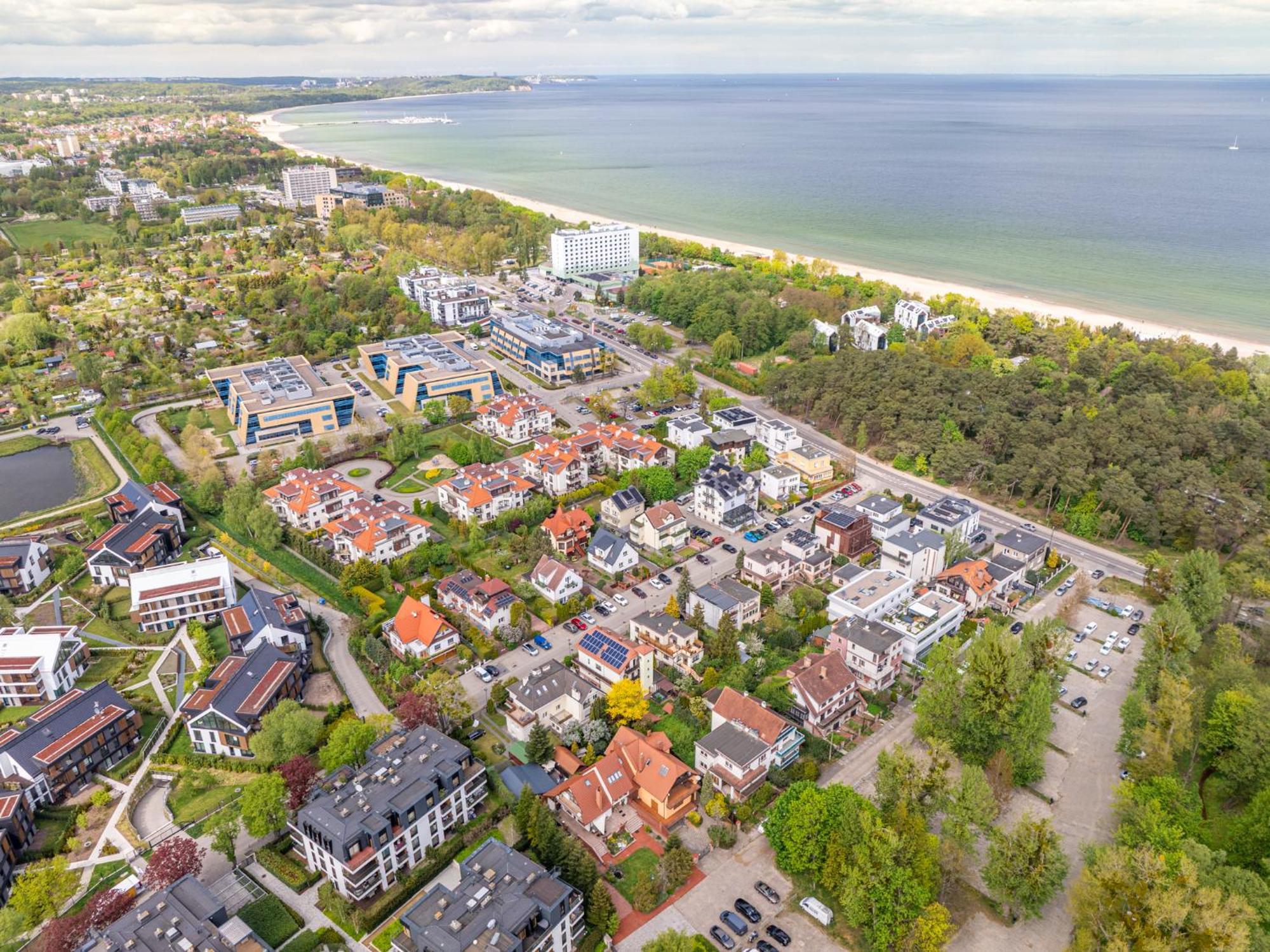 Luxury Apartment Bursztynowa กดัญสก์ ภายนอก รูปภาพ
