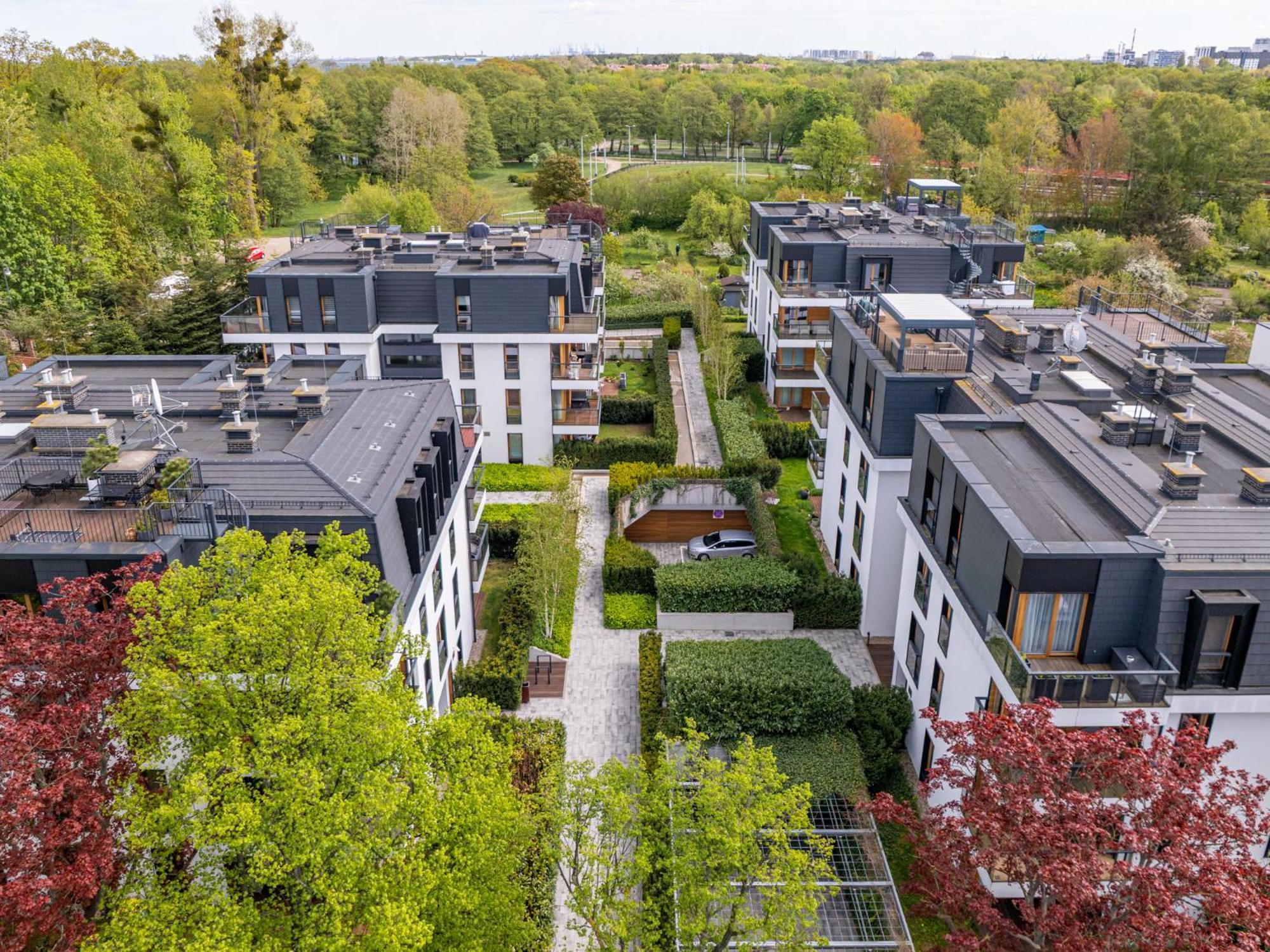 Luxury Apartment Bursztynowa กดัญสก์ ภายนอก รูปภาพ